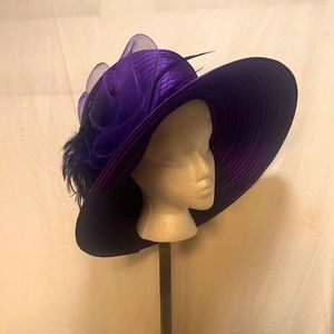Giovannio of Florence New York, beautiful Purple Hat